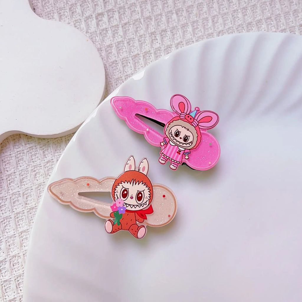 Cute Student Hair Clips, Cartoon BB Hairpins & Hair Claw Clips, Hair Accessories for Girls Women Kids
