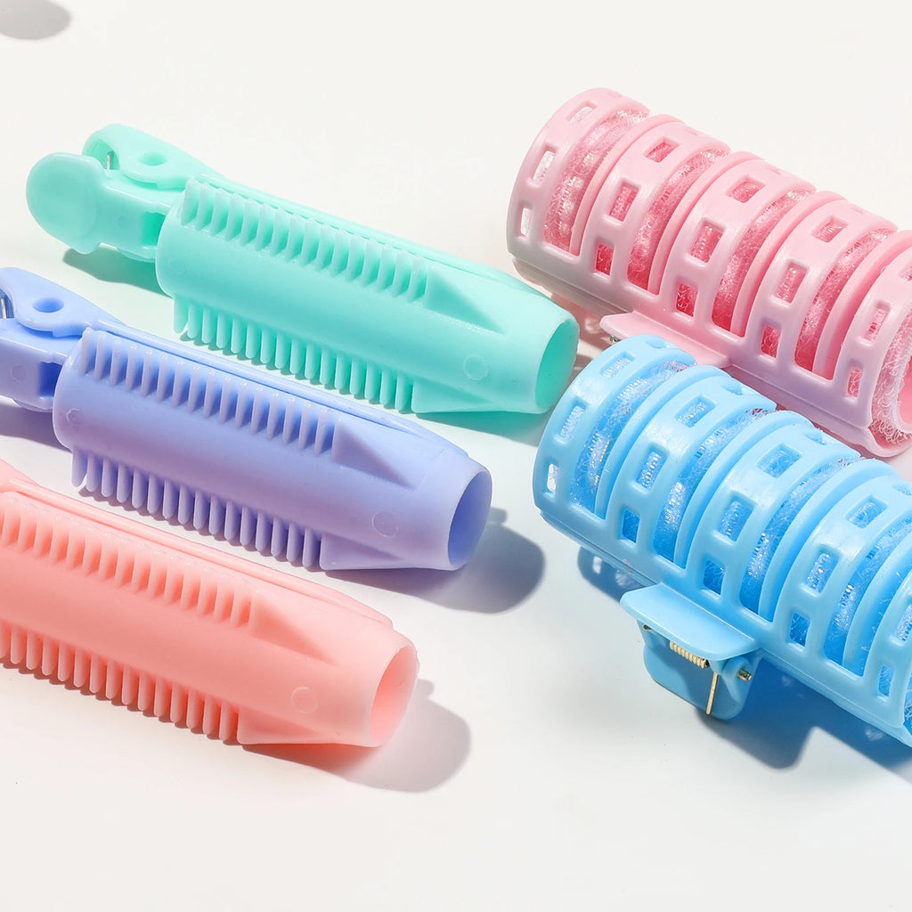 3 Style Fluffy Curling Bangs Clips for Women, Hair Roots Volumizing Hair Clips, Volume Hair Rollers