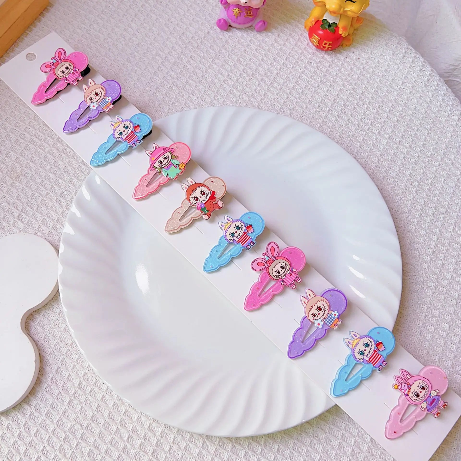 Cute Student Hair Clips, Cartoon BB Hairpins & Hair Claw Clips, Hair Accessories for Girls Women Kids