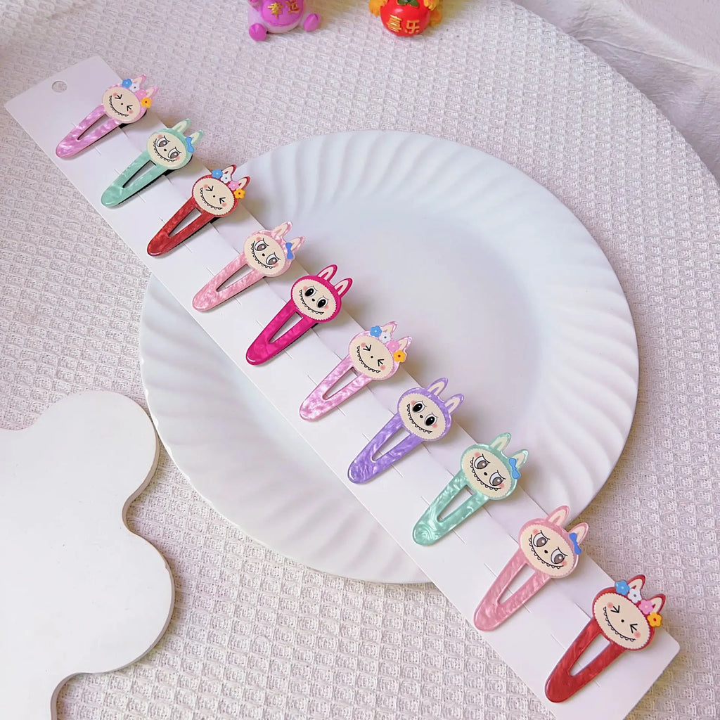 Cute Student Hair Clips, Cartoon BB Hairpins & Hair Claw Clips, Hair Accessories for Girls Women Kids